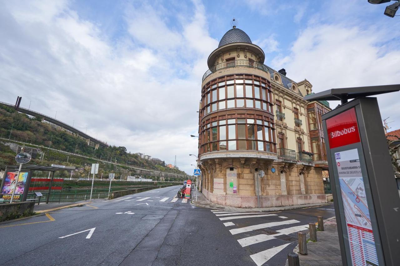 Apartamento Bio Exclusivo Con Mirador En Bilbao Y Aparcamiento Publico Gratuitoアパートメント エクステリア 写真