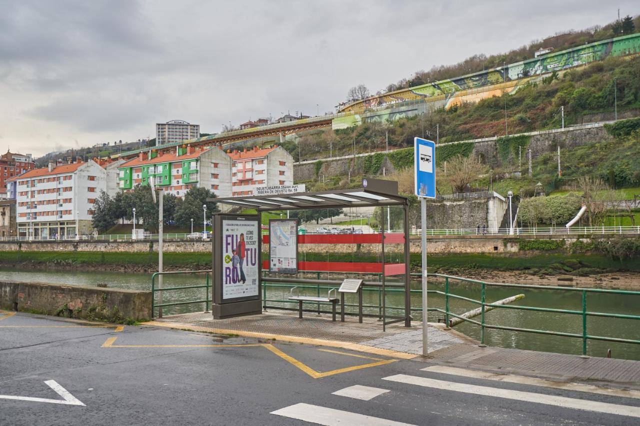 Apartamento Bio Exclusivo Con Mirador En Bilbao Y Aparcamiento Publico Gratuitoアパートメント エクステリア 写真