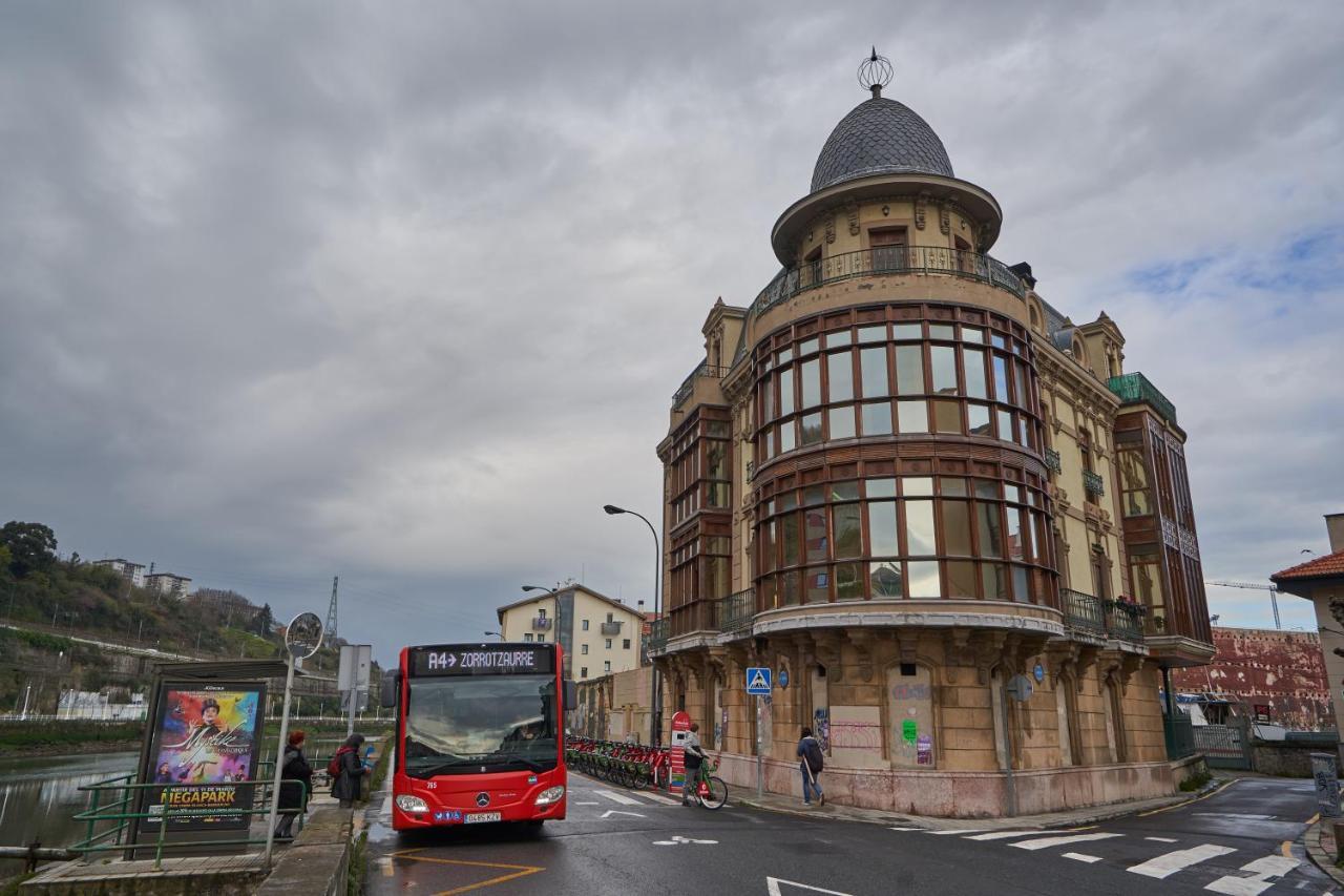Apartamento Bio Exclusivo Con Mirador En Bilbao Y Aparcamiento Publico Gratuitoアパートメント エクステリア 写真