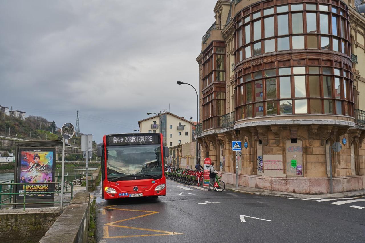 Apartamento Bio Exclusivo Con Mirador En Bilbao Y Aparcamiento Publico Gratuitoアパートメント エクステリア 写真