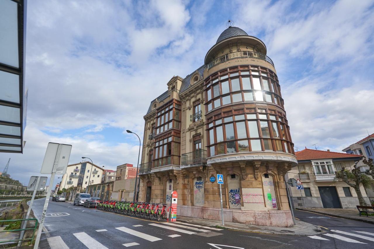 Apartamento Bio Exclusivo Con Mirador En Bilbao Y Aparcamiento Publico Gratuitoアパートメント エクステリア 写真